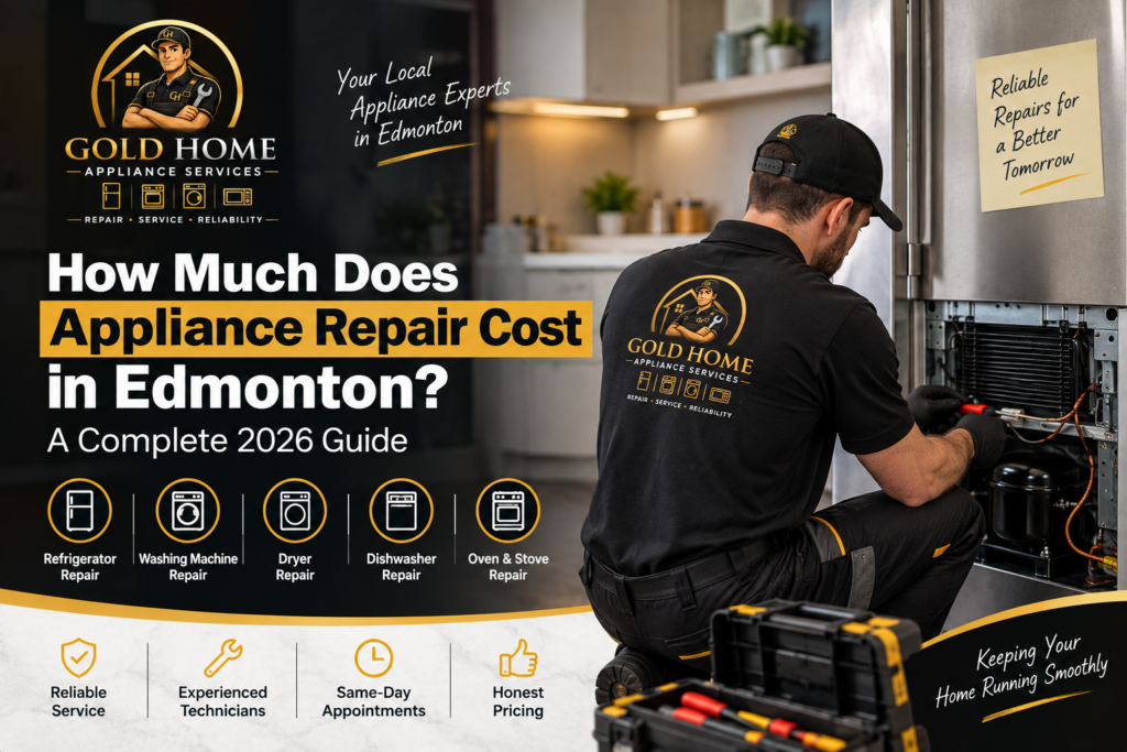 appliance repair cost in Edmonton