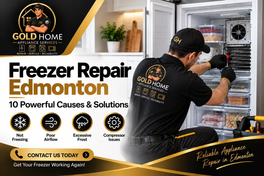 Freezer Repair Edmonton