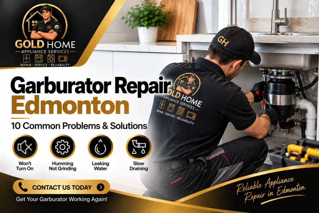 garburator repair Edmonton